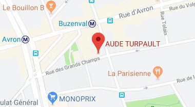 Aude Turpault 25 rue des Grands Champs Paris 20